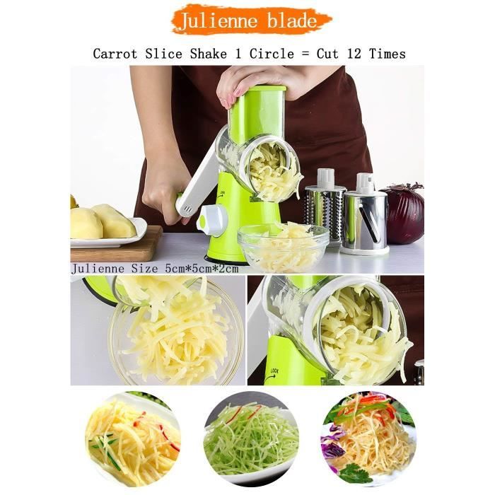 Hachoir Slap Chop - Lames Acier Inoxydable Japonais, Ouverture Papillon Pour Nettoyage Facile - Accessoire Cuisine Pratique