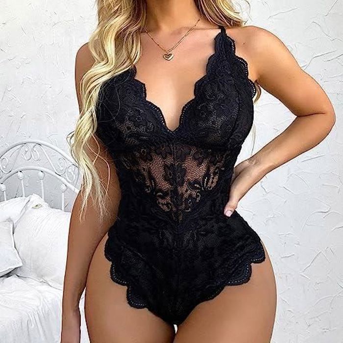 Lingerie Sexy Femme Body et Combinaison en Dentelle Dcollet en V Sexy Teddy Lingerie Culotte Nuisette -noir - Cdiscount Boutique Erotique Lingerie Sexy Femme Body et Combinaison en Dentelle Dcollet en V Sexy Teddy Lingerie Culotte Nuisette -noir - Cdiscount Boutique Erotique