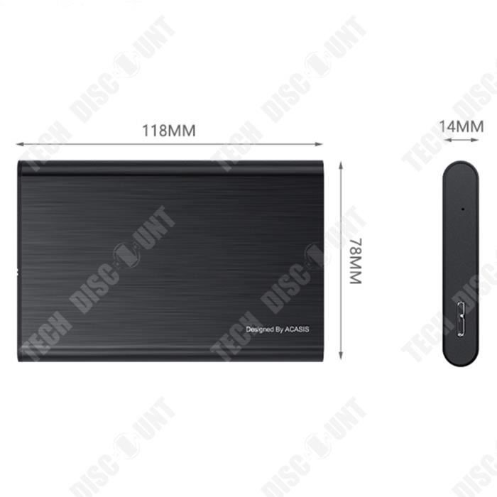 Disque dur externe portable 500 Go 2,5 USB 3.0 Backups Portable étanche et anti-choc Disque dur Disque dur externe portable 500 Go 2,5 USB 3.0 Backups Portable étanche et anti-choc Disque dur