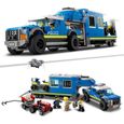LEGO 60315 City Le Camion de Commandement Mobile de la Police, Figurines de Policiers, Jouet Tracteur, Garcons et Filles Dès 6 Ans-2