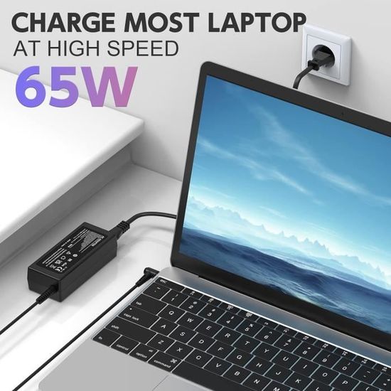 Chargeur PowerGoat 65W Pour PC Portable Medion Akoya E15303 – 19V 3.42A