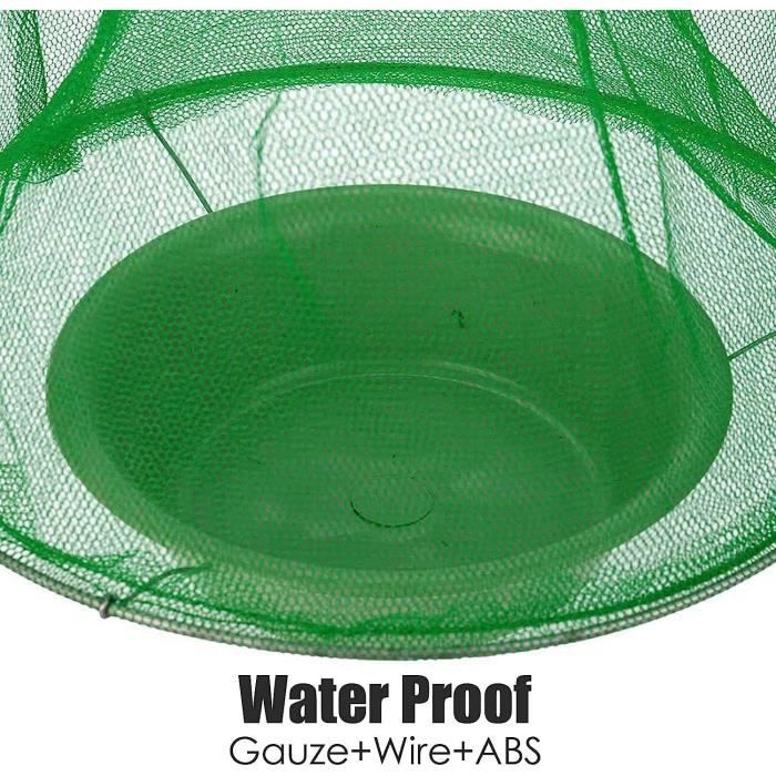 Piège à Mouches Des Fruits - Boule Adhésive Jaune De 8 Cm - Protection Naturelle Pour Arbres