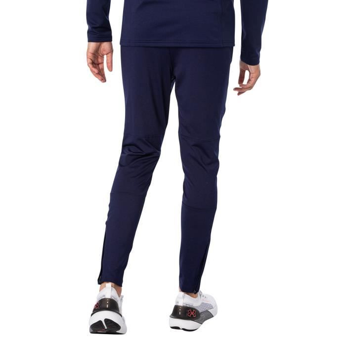 Pantalon de jogging tisse RUSH Under Armour Homme Bleu Running Indoor Bleu Cdiscount Pret a Porter