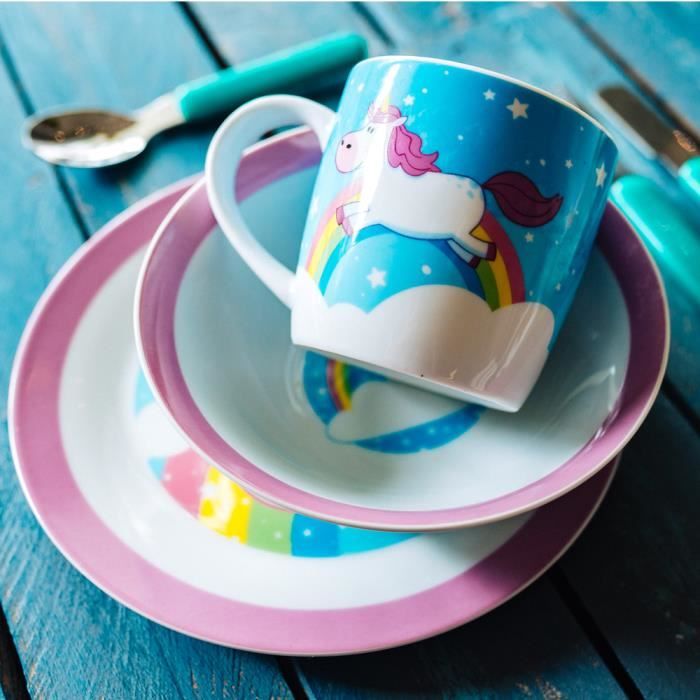 Bol Bébé Lässig Sans BPA - Antidérapant Micro-ondable - Chat Little Chums