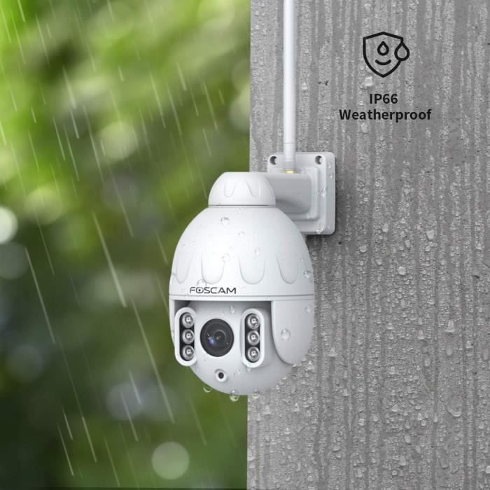 Caméra Extérieure Sd2-1080P Hd Dual Band Wi-Fi Ptz,Détection Humaine Ai, Audio Bidirectionnel