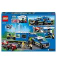 LEGO 60315 City Le Camion de Commandement Mobile de la Police, Figurines de Policiers, Jouet Tracteur, Garcons et Filles Dès 6 Ans-5