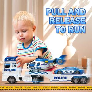 Voiture de police RC télécommandée pour enfants
