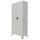 Sec Armoire De Bureau Avec 2 Portes Acier 90 X 40 X 180 Cm Gris