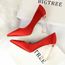 chaussure femme avec talon transparent