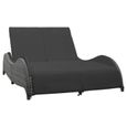 Chaise Longue Double Pour Jardin Achat Vente Pas Cher