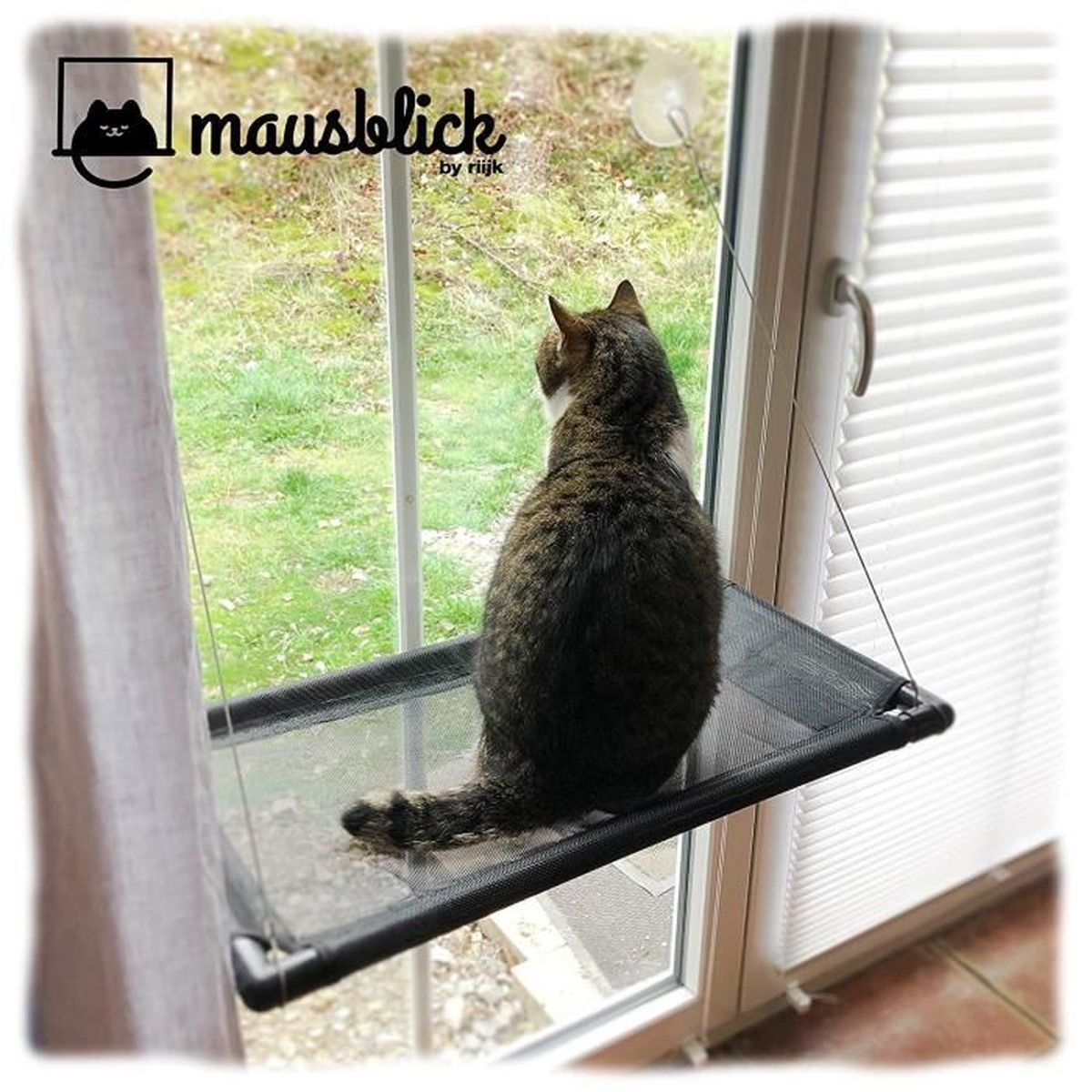 Hamac Pour Chat Mausblick Pour Fenetre Lit Couchette Pour Chat Pratique Au Dessus Du Rebord De Fenetre Cdiscount