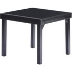 Table de jardin Modulo T 4 / 8 Full Verre Noir Wilsa Garden