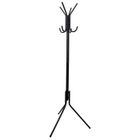 Porte-manteaux - BOX AND BEYOND - métal noir - 8 têtes - 178 x 62 x 62 cm