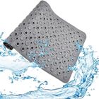 BUZIFU Tapis de Bain Antidérapant de Douche de Baignoire Anti-Moisissure Avec Ventouses et Trous d'Évacuation Convient Pour Salle de Bain