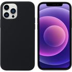 CHICHENG Coque iPhone 12 et 12 Pro Silicone Liquide Fine Ultra Slim Gel Antichoc Protection avec Tissu Microfibre CoussinApple i Y