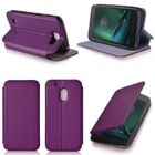 Etui - XEPTIO - Moto G4 PLAY - Ultra Slim - Cuir PU - Housse avec stand