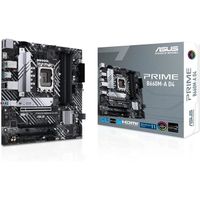 ASUS PRIME B660M-A D4  Carte mere Intel B660 LGA 1700 mATX (PCIe 4.0, 2 x M.2 slots, Intel 1Gb Ethernet, Display Port, 2 x HD
