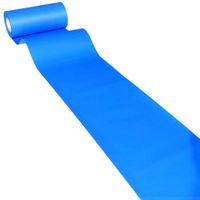 JUNOPAX Chemin de Table en papier bleu 50 m x 0,20 m |  imperméable et peut être essuyée