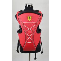 Porte-bébé ventral Ferrari - Réglable et ajustable - Rouge - Convient aux bébés de 0 à 9 mois