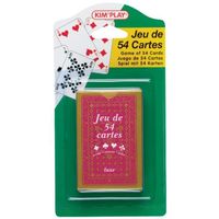 Jeu de cartes - COFALU - 54 Cartes Luxe - Intérieur - Mixte - A partir de 3 ans