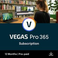 VEGAS Pro 365 (Abonnement 1 an)