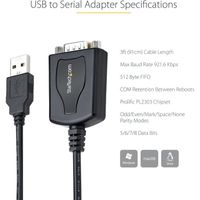 Adaptateur USB vers série 1P3FPC-USB-SERIAL par StarTech