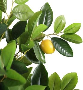 FLEUR ARTIFICIELLE Plante Artificielle Lemon Plante décorative Artifi