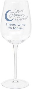 Coupe à Champagne Verre à vin humoristique « Hocus Pocus » 420 ml.[Z