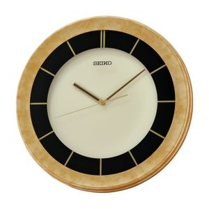 Seiko Horloge urale en bois avec trotteuse silencieuse QXA743B