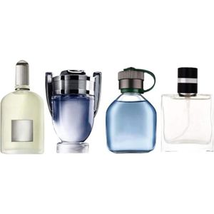 COFFRET CADEAU PARFUM Coffret cadeau pour homme Parfum frais et durable Parfum boisé Parfum pour homme 4 bouteilles A806