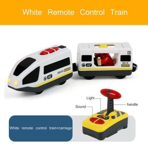 BOÎTE À FORME - GIGOGNE Train blanc - Ensemble de jouets de train électriq
