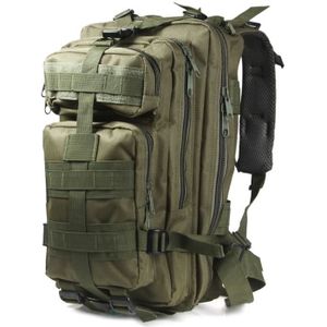 SAC À DOS Sac à dos militaire 3P - ARMÉE VERTE - Sac de spor