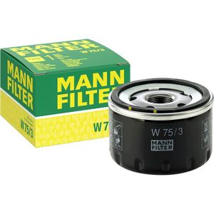 FILTRE A HUILE Mann-filter W 75/3 Filtre À Huile – Véhicules Part