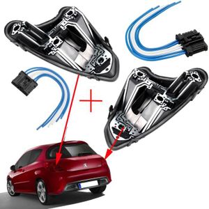 Connectique feux arrières Connecteur pour Peugeot 207 307 Citroen C3  1606248780 - Cdiscount Auto