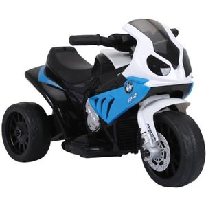MOTO - SCOOTER Moto Electrique BMW S1000 Bleu 25W pour Enfant - 3