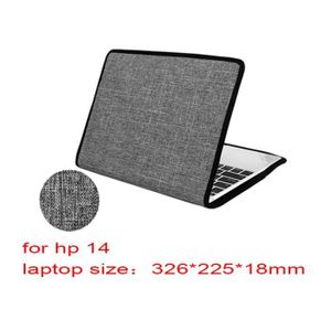 HP PC Renew Housse pour Notebook jusqu'à 14 Fermeture magnétique Structure en Maille Noir fabriquée avec des Bouteilles en Plastique recyclées 