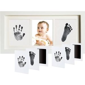 Cadres Photos - Kit Cadre Moulage Empreinte Bébé Photo Plâtre Argile Main  Pied Décoration Enfant Personnalisée 0 À 6 Mois - Cdiscount Maison