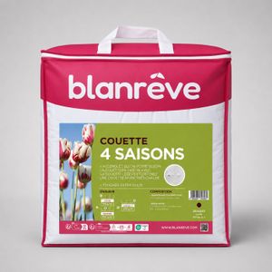 Couette 1 Personne 140x200cm - Imprimée, 400gr/m², Microfibre - 4 Saisons
