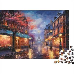 PUZZLE Paris Night View Puzzles 500 Pièces Pour Adultes P