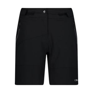 CUISSARD DE CYCLISME Short VTT femme CMP Free - noir - avec sous-vêtement en maille intérieur - coussin de siège amovible en gel