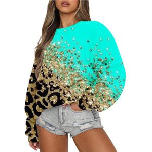 Sweat femme 2025 vert sapin