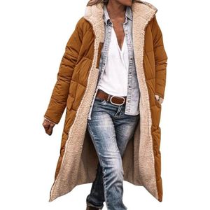 MANTEAU - CABAN Manteaux d’hiver chauds pour femmes, manteaux long
