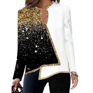 Chemisiers à paillettes pour femmes, chemise à manches longues, Top femme  vert blanc, chemise surdimensionnée solide, chemise de fête, Club, tenues  Sexy, Y2K - AliExpress