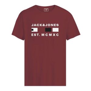 T-SHIRT T-shirt Bordeaux Garçon Jack & Jones Freddie