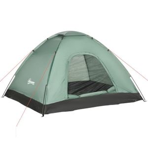 TENTE DE CAMPING Tente de camping 2 personnes  206x185x120cm Vert