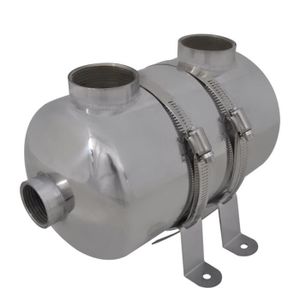 Echangeur De Chaleur Pour Piscine 292 X 134 Mm 28 Kw Achat Vente Piece Detachee Piscine Echangeur De Chaleur Pour P Cdiscount