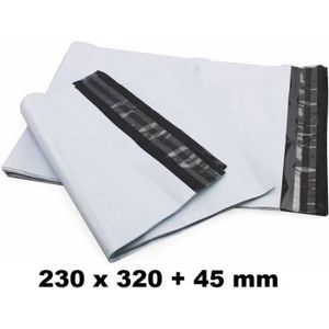 Enveloppes Plastique d'Expédition pour Colis Vinted - x50 - Sacs