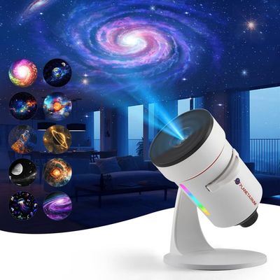 Astronaute Projecteur Ciel Étoilé, 8 Modes Nébuleuse, Galaxie Avec Télécommande, Rotation à 360° Veilleuse pour Enfants et Adultes | Leroy Merlin