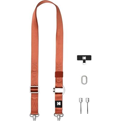 C-Rope The Traveler – Courroie Pour Appareil Photo En Paracorde Tressée, Clip Rapide, Capacité 35 Kg, Badge Cuir Vegan