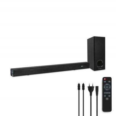 ULTIMEA 2.1 Canali Soundbar, 240W Sound Bar con Subwoofer Wireless, VoiceMX e BassMX, App Controllo, Bassi Regolabili, HDMI, Ottico, Bluetooth 6.0, Poseidon M30